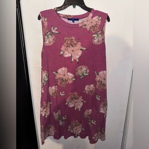 Floral sleeveless dress